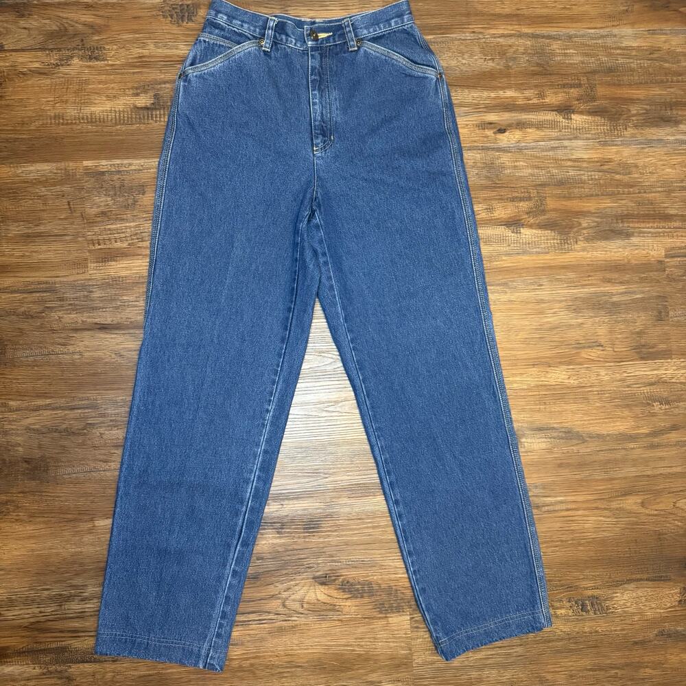 Liz Claiborne LIZWEAR high waist jeans 100% Cotton size 6 casual comfort mom